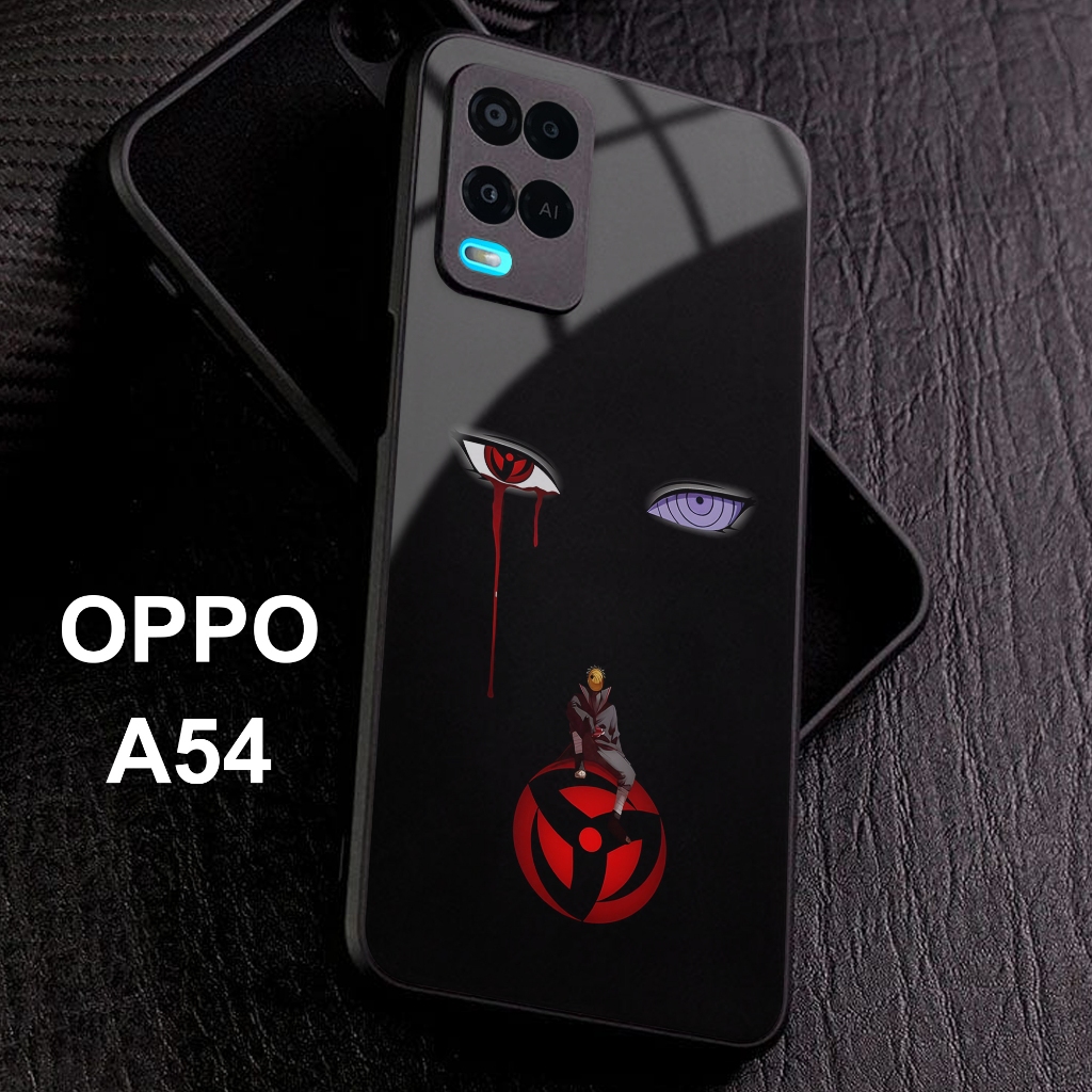 Case OPPO A54 Glossy Motif NARUTO ITACHI Casing Hp Oppo A54 Lentur Silikon Kesing Softcase Bisa cod