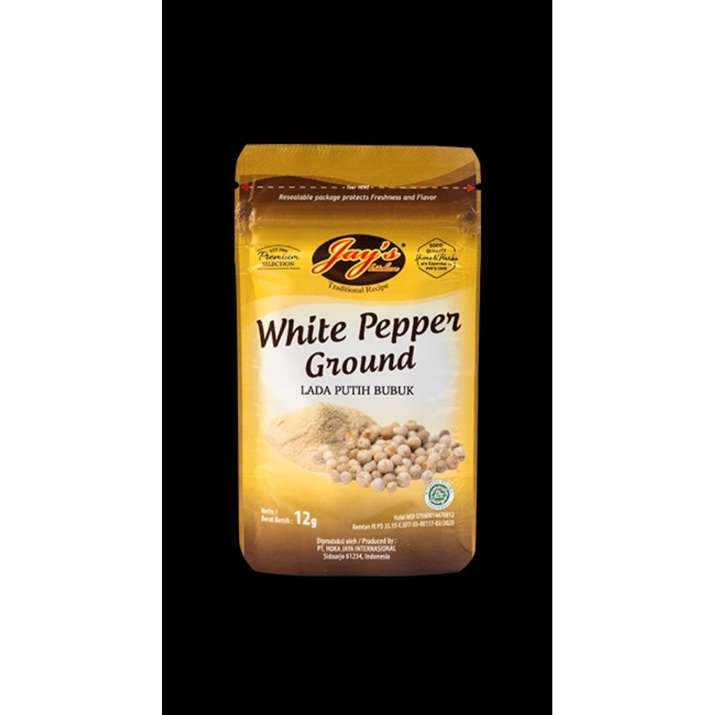 

Jay's White Pepper Ground