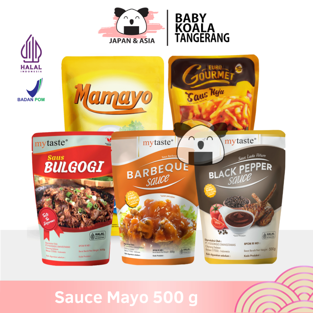 

MY TASTE Blackpepper Sauce 500 g Halal │ Saus Cocol Rasa Lada Hitam -BKT