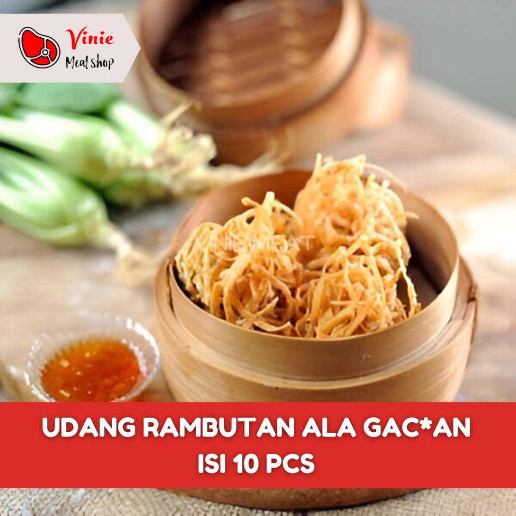 

Nugget Udang Rambutan ala Gac*an isi 10 pcs