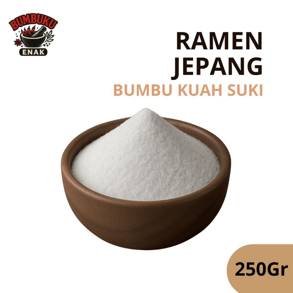 

Bumbu Kuah Suki Rasa Ramen Jepang 250gr – Kuah Gurih Kaya Umami Ala Jepang, Cocok untuk Steamboat, Shabu & Masakan Praktis