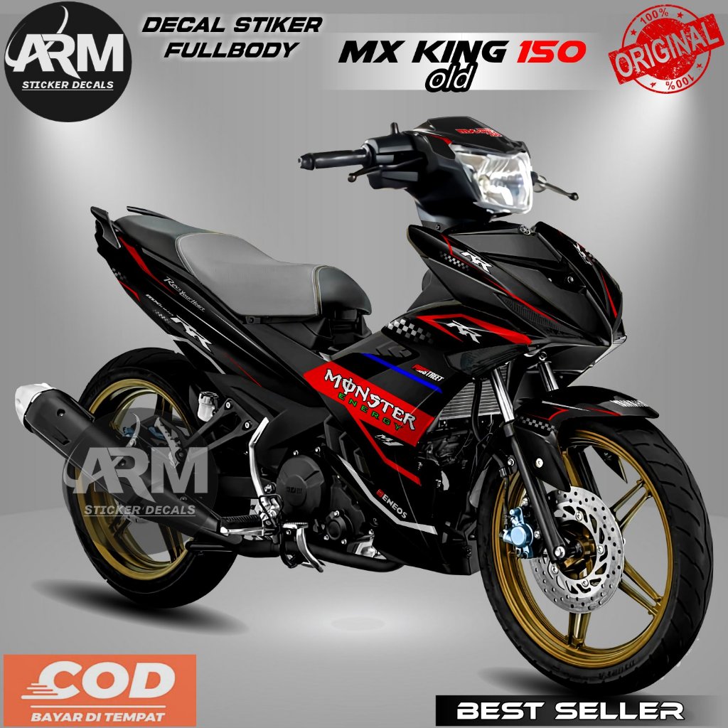 ARM Decal Stiker Fullbody Mx King 150 Old Variasi Monster