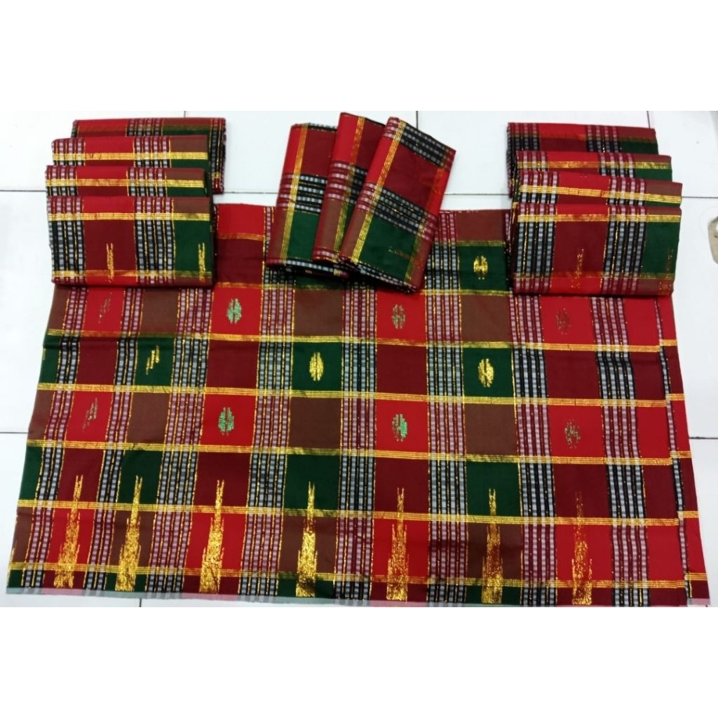 Sarung tenun bugis makassar (bawahan Rok)