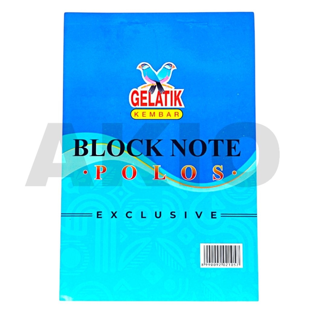

Block Note A5 Besar Pack Seminar Blok GELATIK KEMBAR Murah POLOS 50 Lb Memo Notes Book