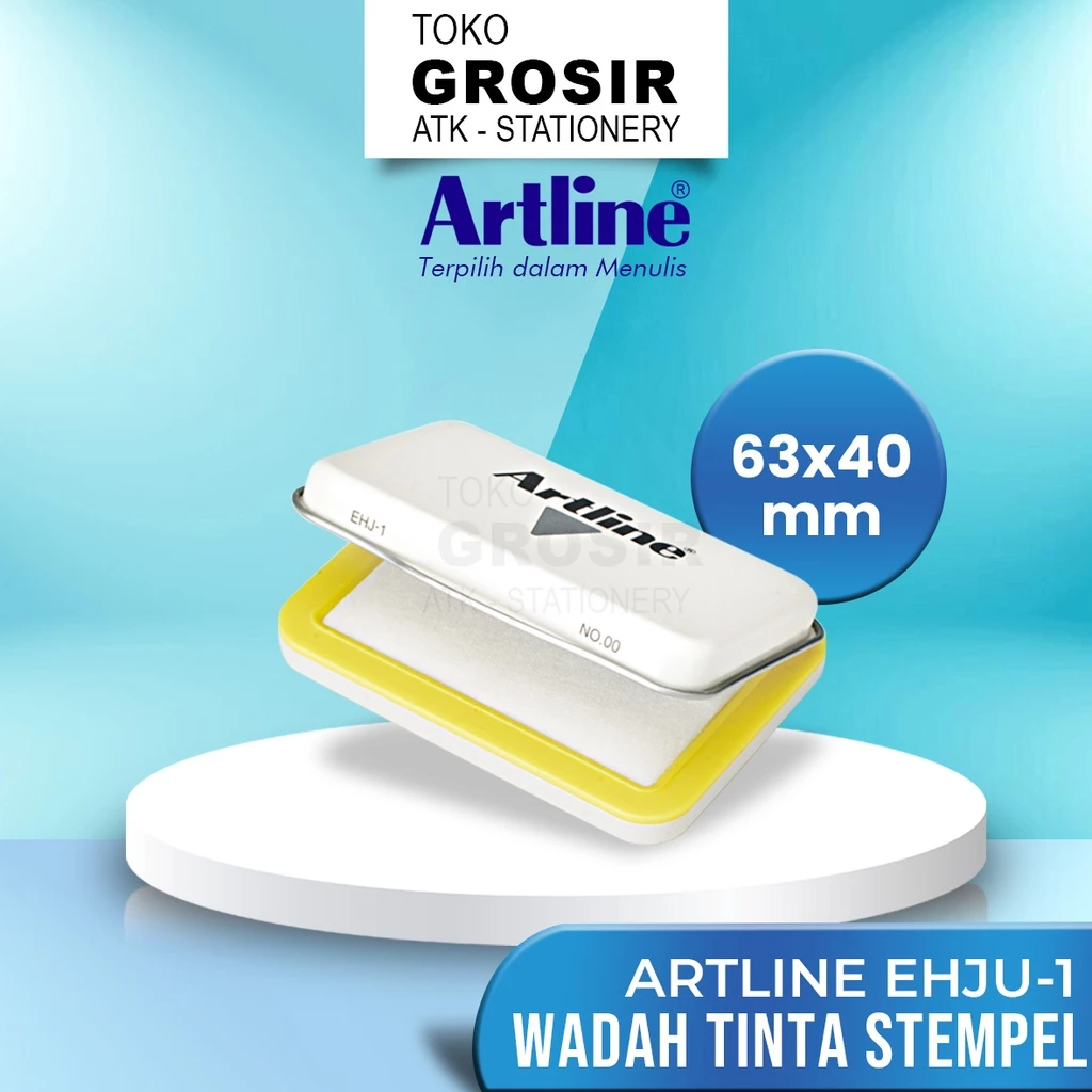 

GROSIR Stamp Pad Bantalan Tinta Stempel Artline EHJU-1 2