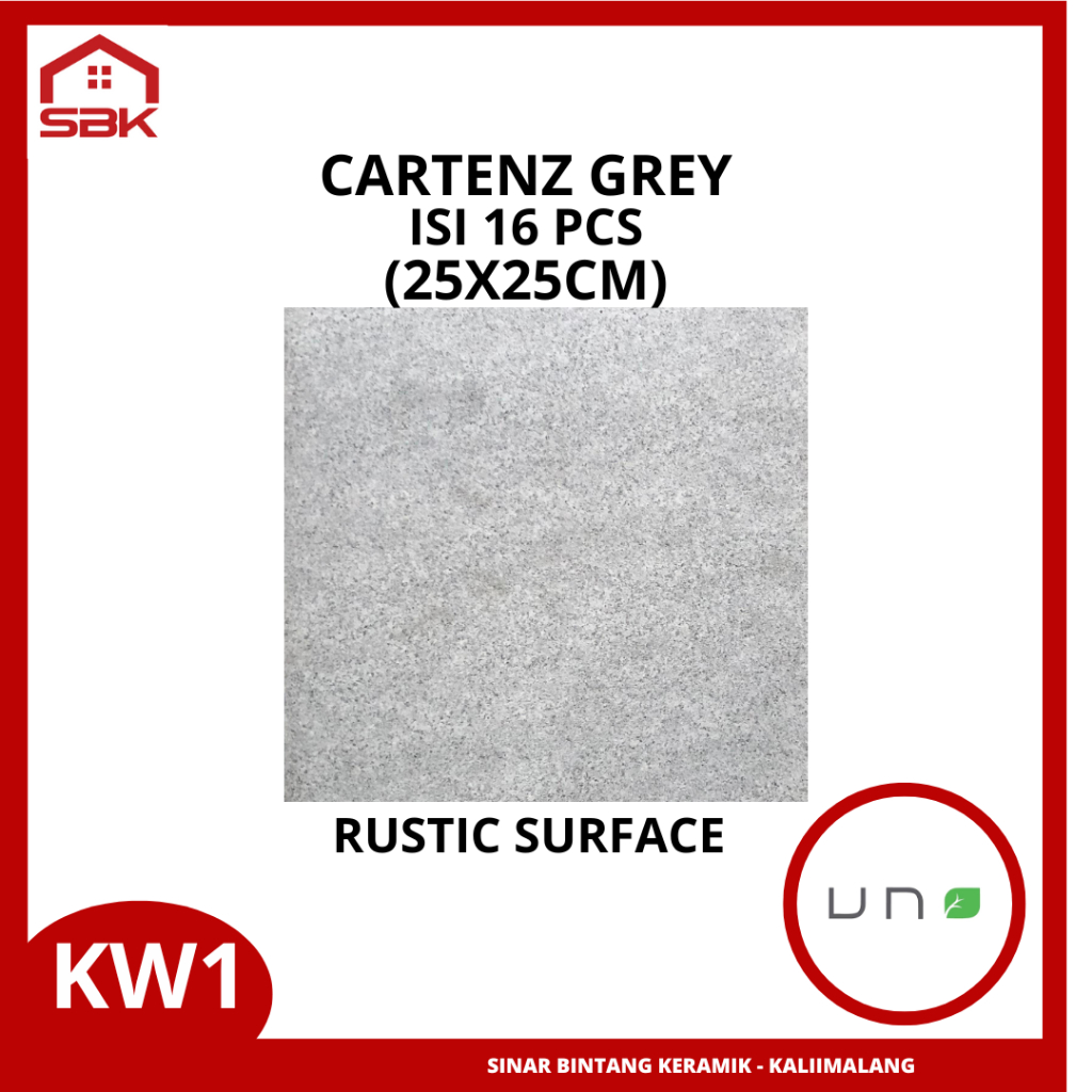 Keramik Lantai Kamar Mandi 25x25 Cartenz Uno