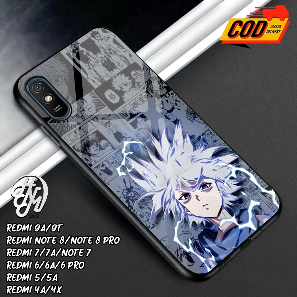 Casing Hp Untuk Xioami Redmi 9A /9T/Note 8/8 Pro/7/7A/Note 7/6/6A/6 Pro/5/5A/4A/4X - Fashion Anime K