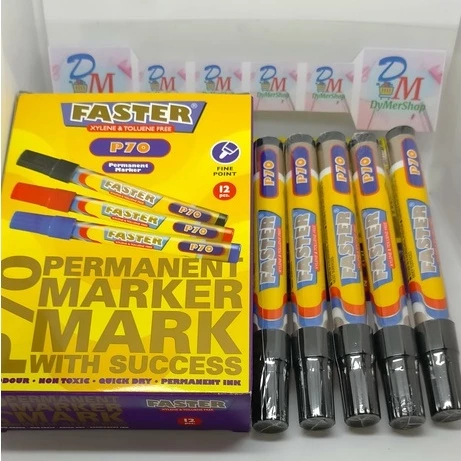 

Spidol FASTER Marker Permanent Tidak Bisa Dihapus - HITAM Ori 100% Original Asli Authentic