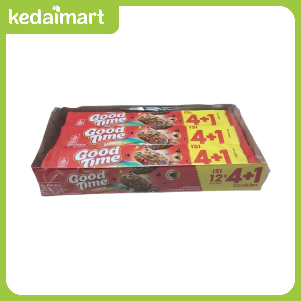 

Good Time Cookies Chocochips Rainbow 12 X 26,5 Gram