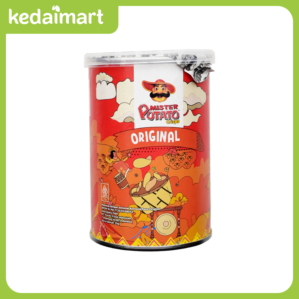 

Mister Potato Snack Crisps Original 35 Gram