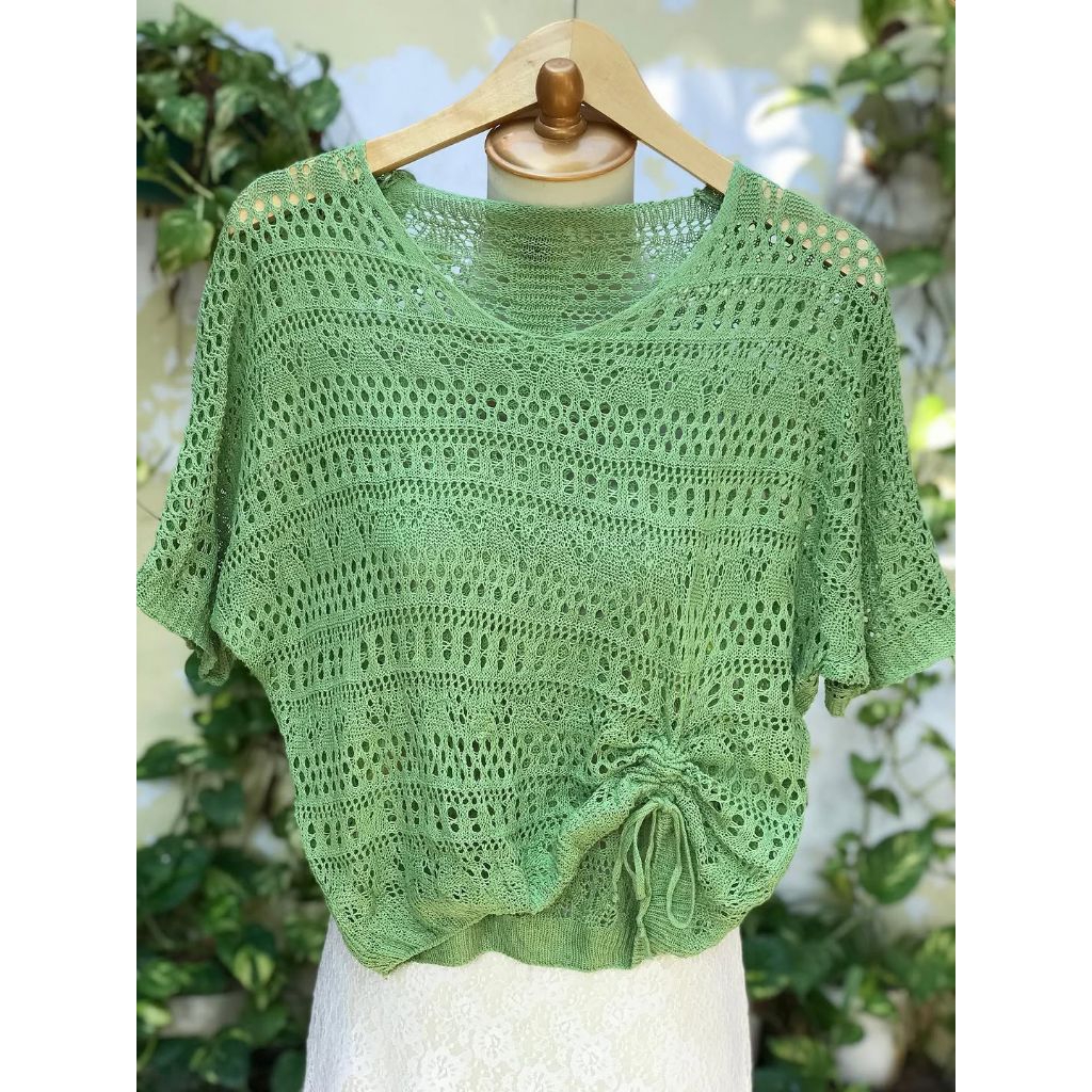 blouse serut depan samping