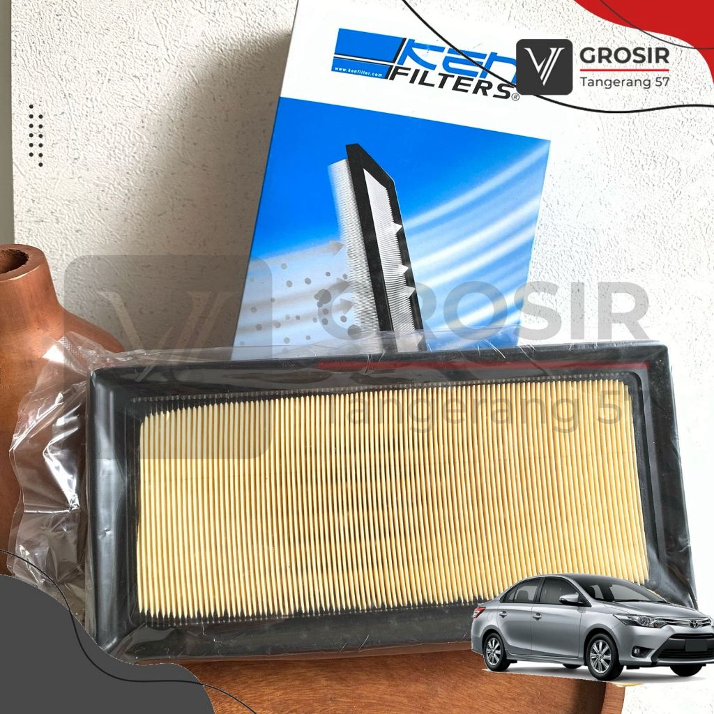 Air Filter Udara ⁠Vios Gen3 XP150 2014-2021 KEN 27103 Air Filter Saringan Udara Mobil