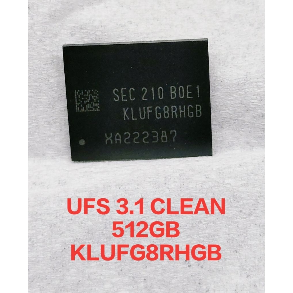 UFS 3.1 KLUEG8UHGC 256GB POCO X3PRO MI10T MI11T M12T BLACKSHARK DLL