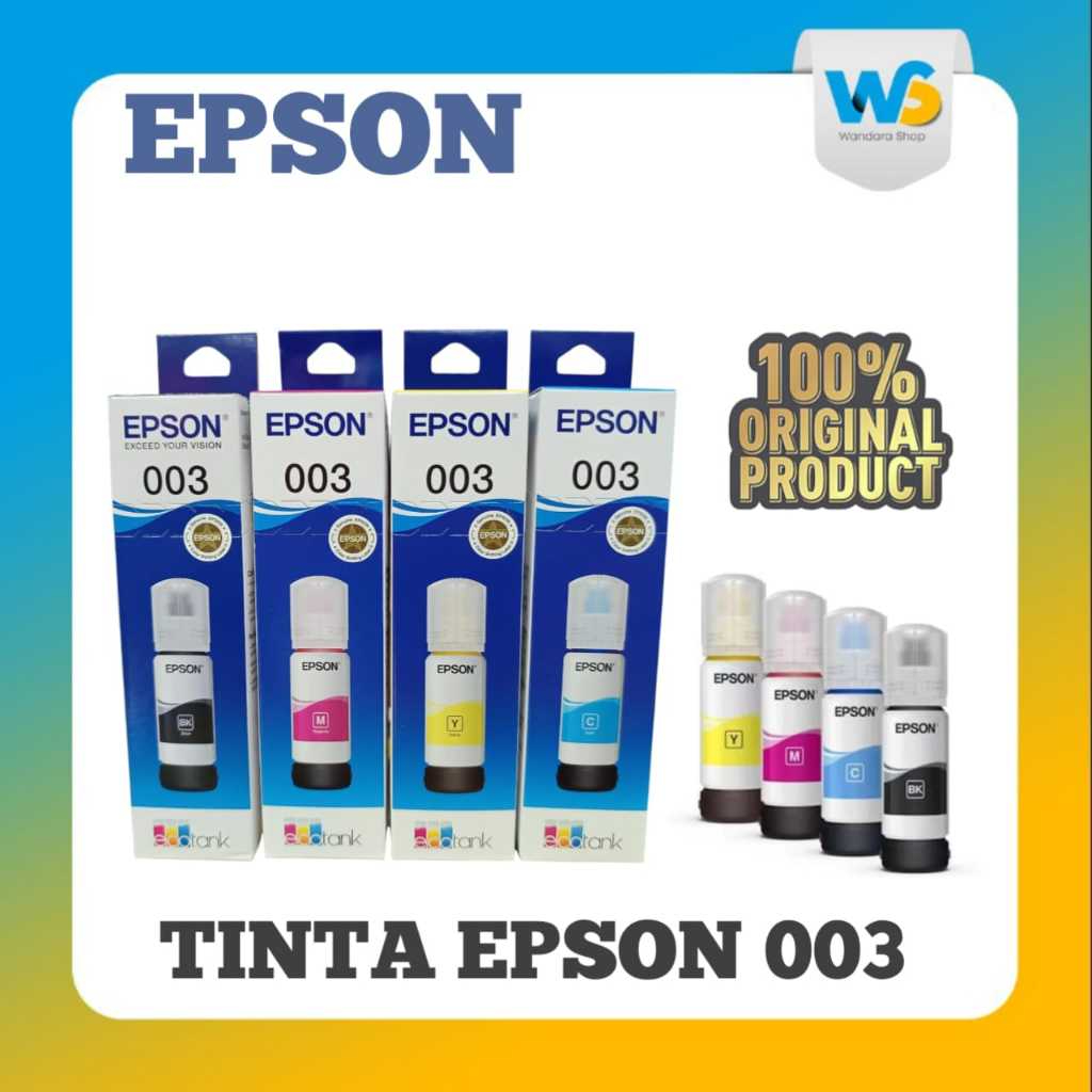 EPSON Tinta Epson 003 Refill | Epson Ink Printer 003_ORIGINAL