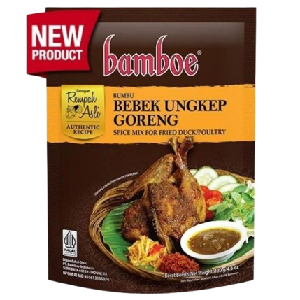 

BAMBOE BUMBU BEBEK UNGKEP GORENG 130 GR 8992735250961