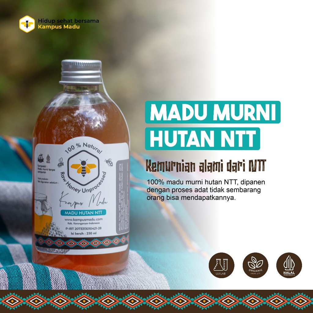 

Madu Hutan Asli NTT - 100% Raw Honey Unprocessed