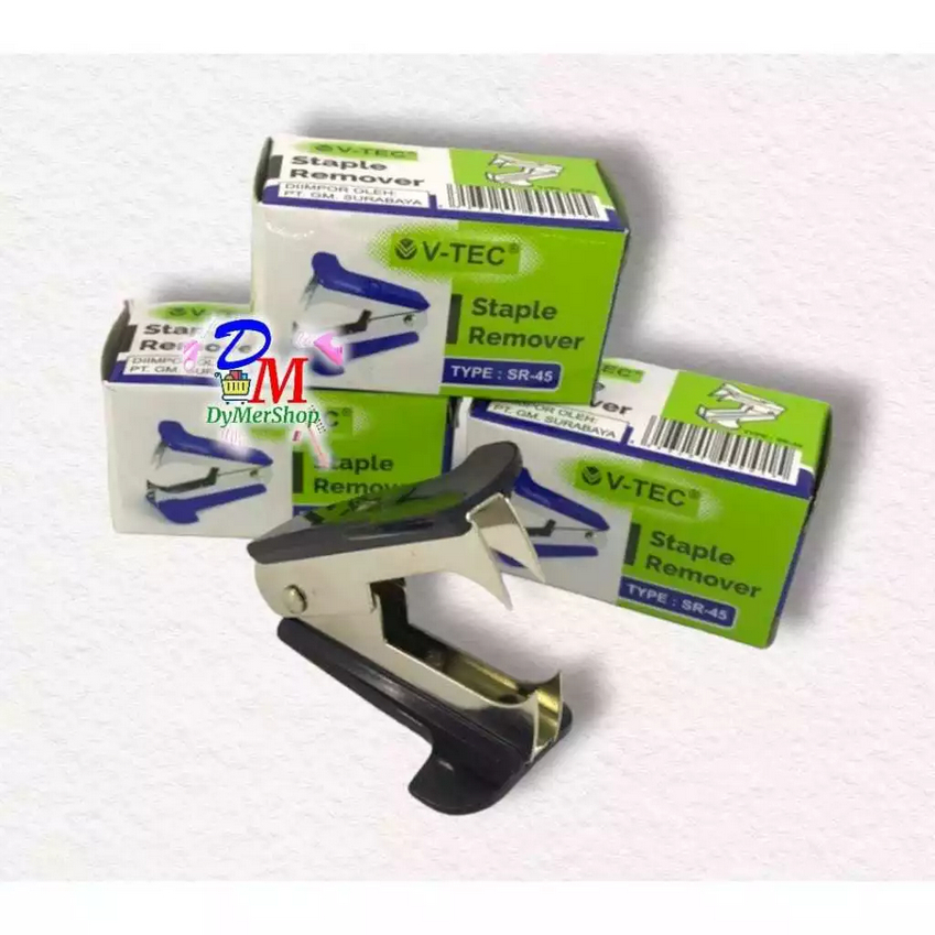 

V-tec stapler remover SR 45 - penjepit anak hekter - pembuka staple - pembuka anak hecter staples Ori 100% Original Asli Authentic
