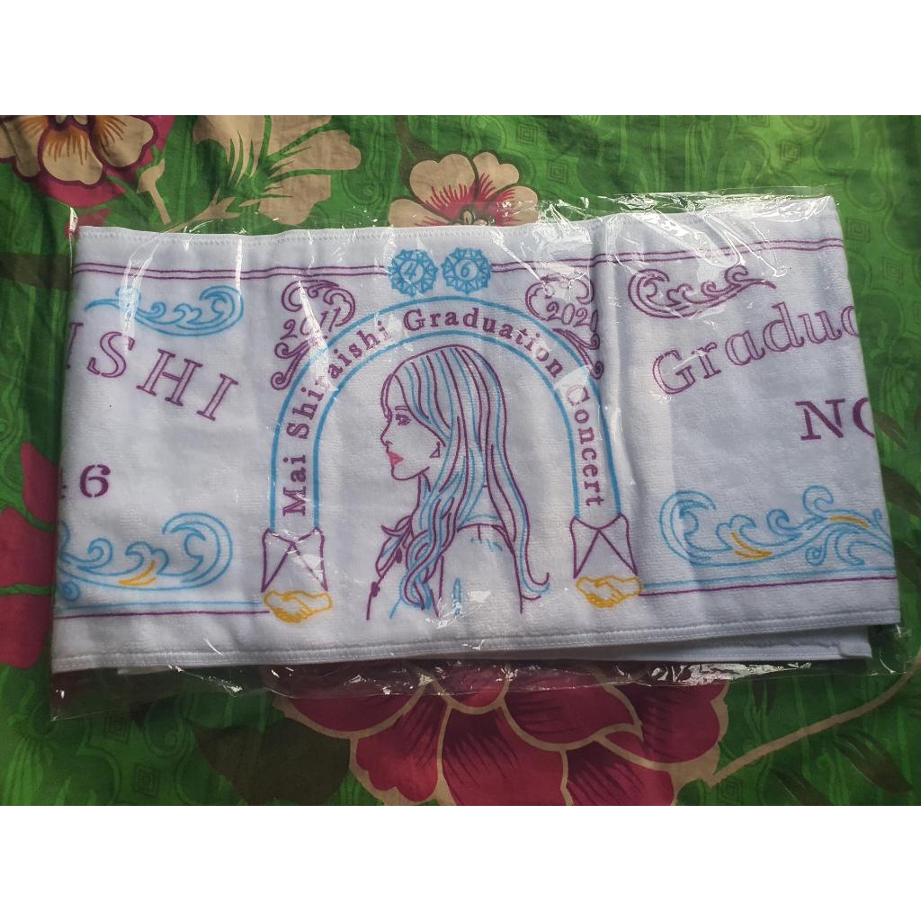 Nogizaka46 Shiraishi Mai Graduation Concert Towel New Unopened