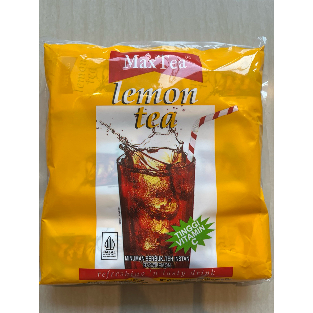 

Max Tea Lemon Tea 30s x 25gr