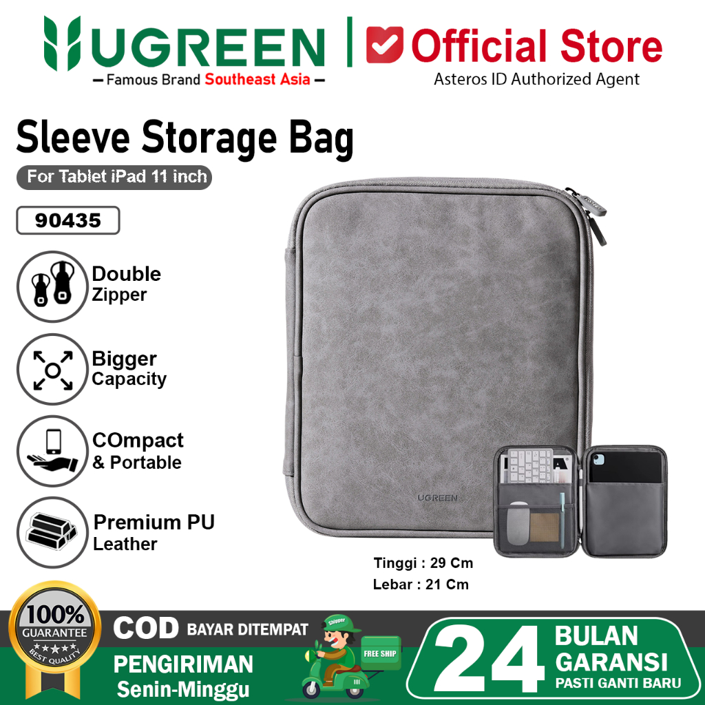 UGREEN Sleeve Case Tas Sarung For iPad, Tablet 90435