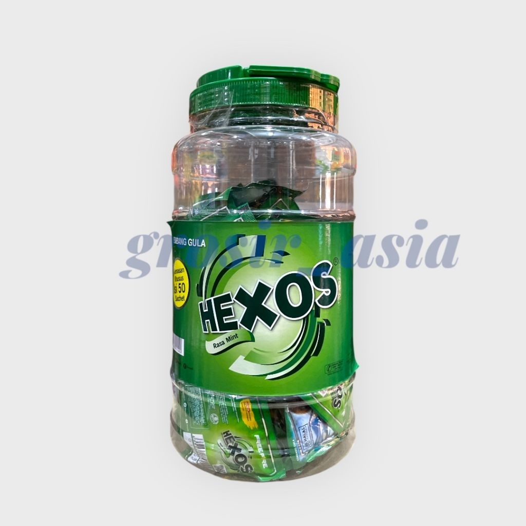 

Hexos Isi 50 Sachet 1 Toples ( Kemasan Baru )