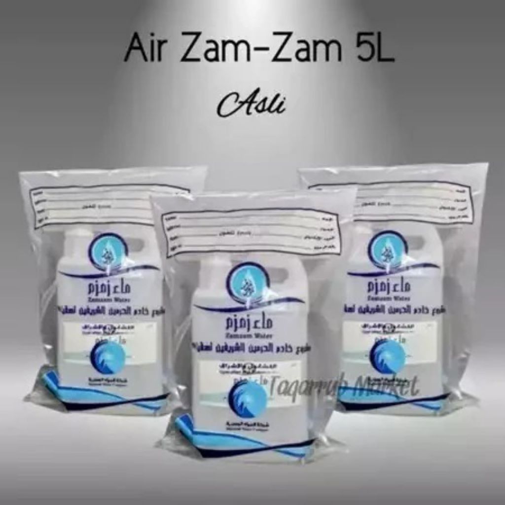 

Air Zam Zam original 5 liter Kemasan Jerigen