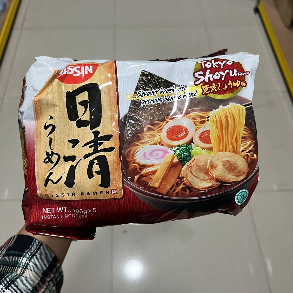 

Nissin Instant Japanese Ramen - Tokyo Shoyu 5 x 106g ( READY STOCK )