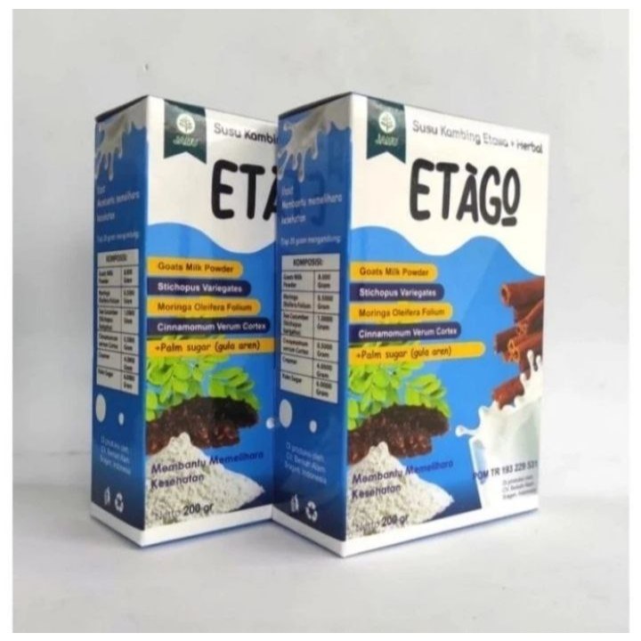 

SUSU KAMBING ETAWA ETAGO Susu Kambing Bubuk + Rempah Herbal
