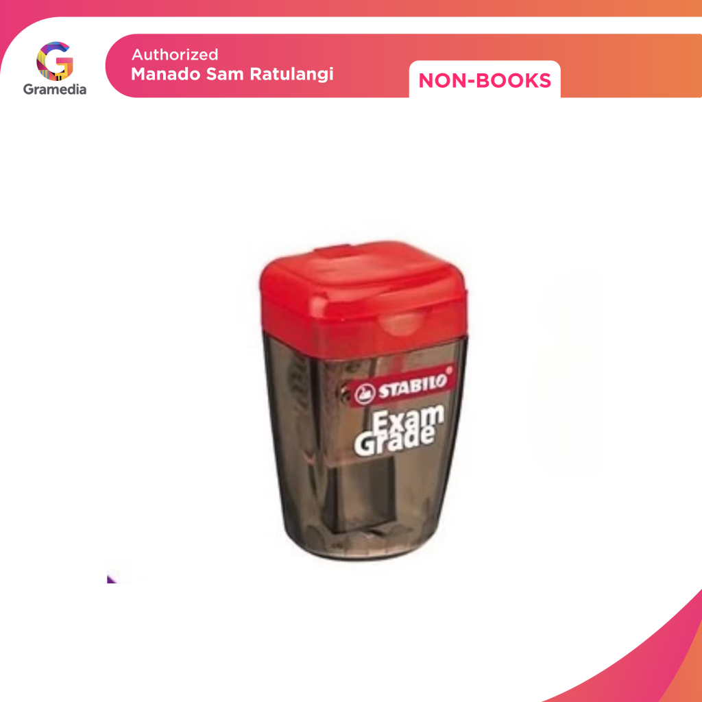 

Gramedia Manado-Stabilo Exam Grade Small Sharpener