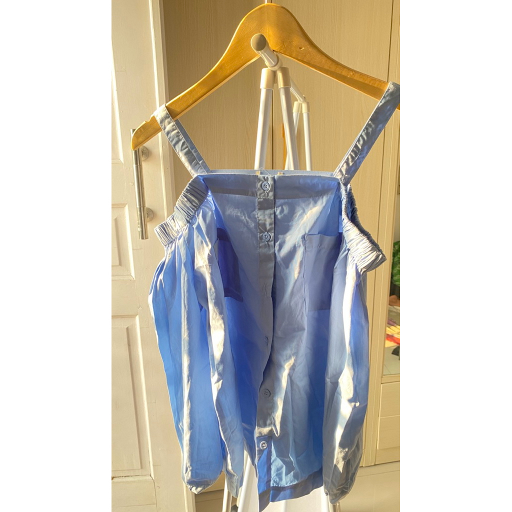 [PRELOVED] Mini Dress / Mini Dress Pantai / Dress tie tali mini  / dress pantai wanita