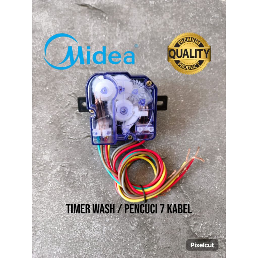 TIMER WASH MIDEA 2 TABUNG 7 KABEL