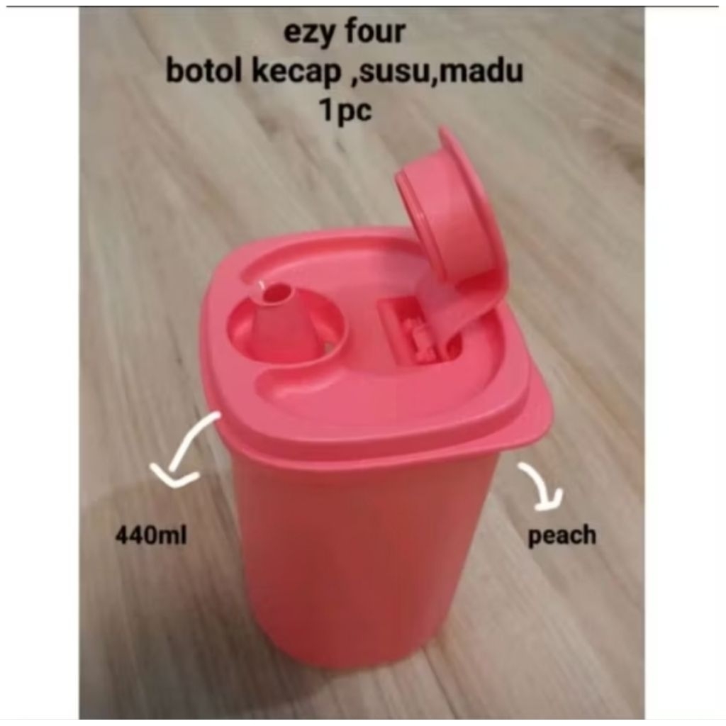 botol ezy pour guava 440ml tupperware