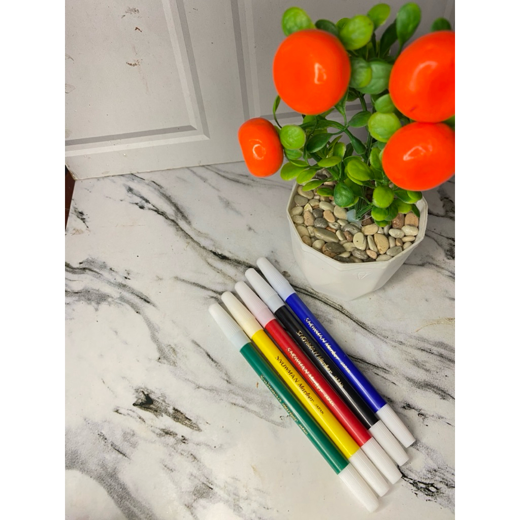 

SPIDOL SNOWMAN MARKER ECERAN | spidol murah snowman marker