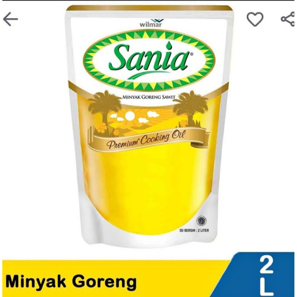 

Minyak Goreng Sania 2L 1 dus