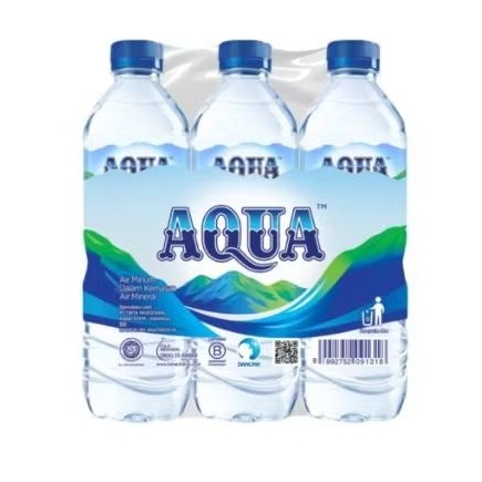 

AQUA Air Mineral 600ml x 6 botol