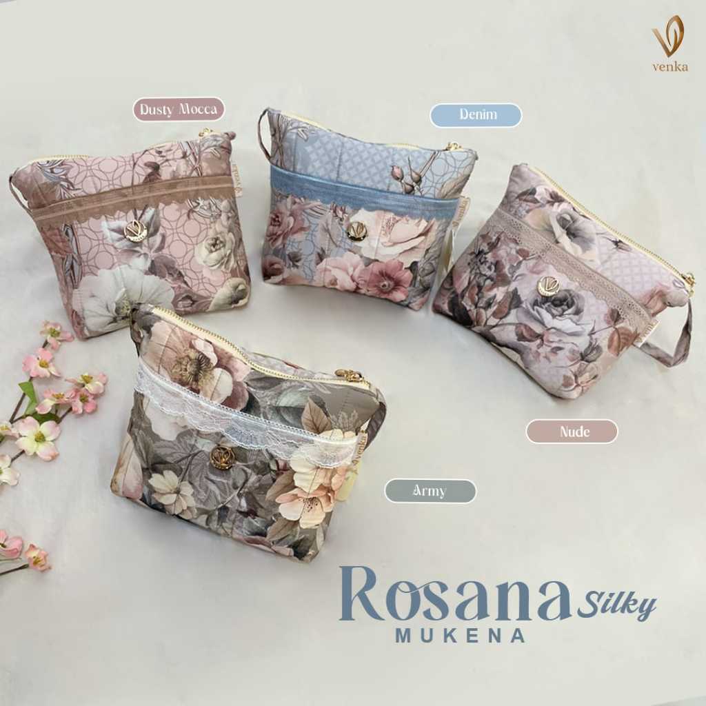 Venka Prayer Set Mukena Rosana Silky