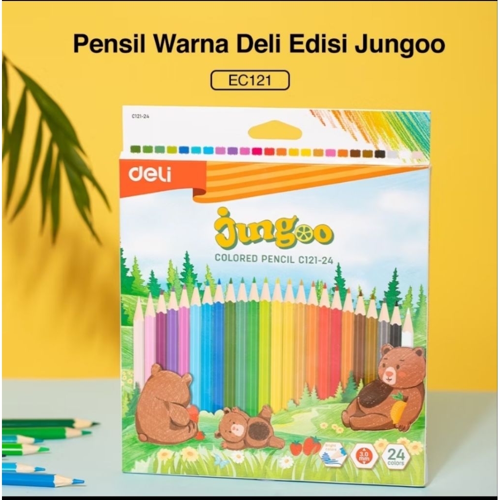 

Pensil warna isi 48 set / color pencil 48pcs / pensil warna deli isi 12,24 (2 variasi)