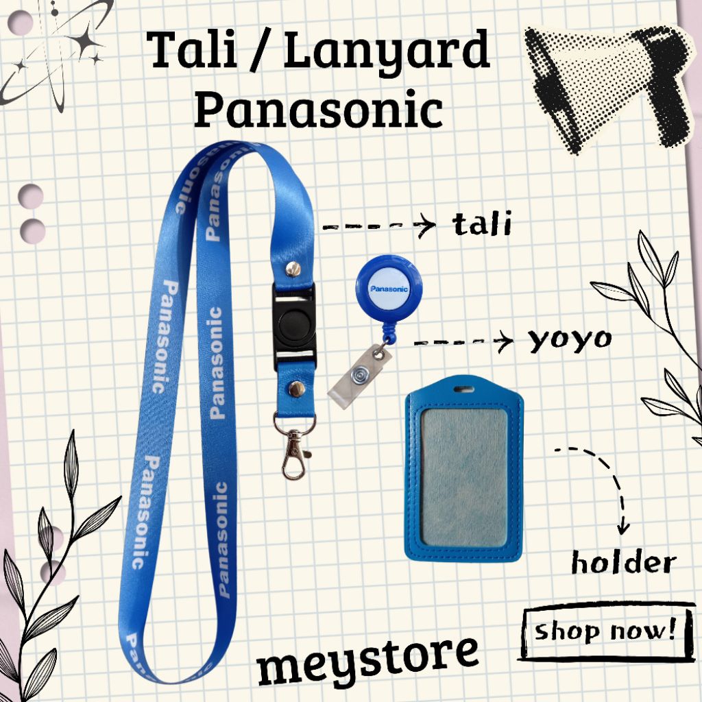 

Tali / Lanyard PANASONIC READYY [Stock Melimpah] TERMURAHHH!!!