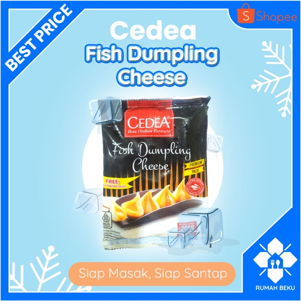 

Fish Dumpling Cheese Siap Kukus - Lembut & Gurih - 200gr | Rumah Beku