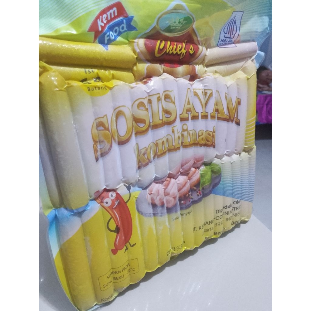 

SOSIS AYAM DARI KEN FOOD ISI 64 BATANG PAKET 1 PAK EXP 2028
