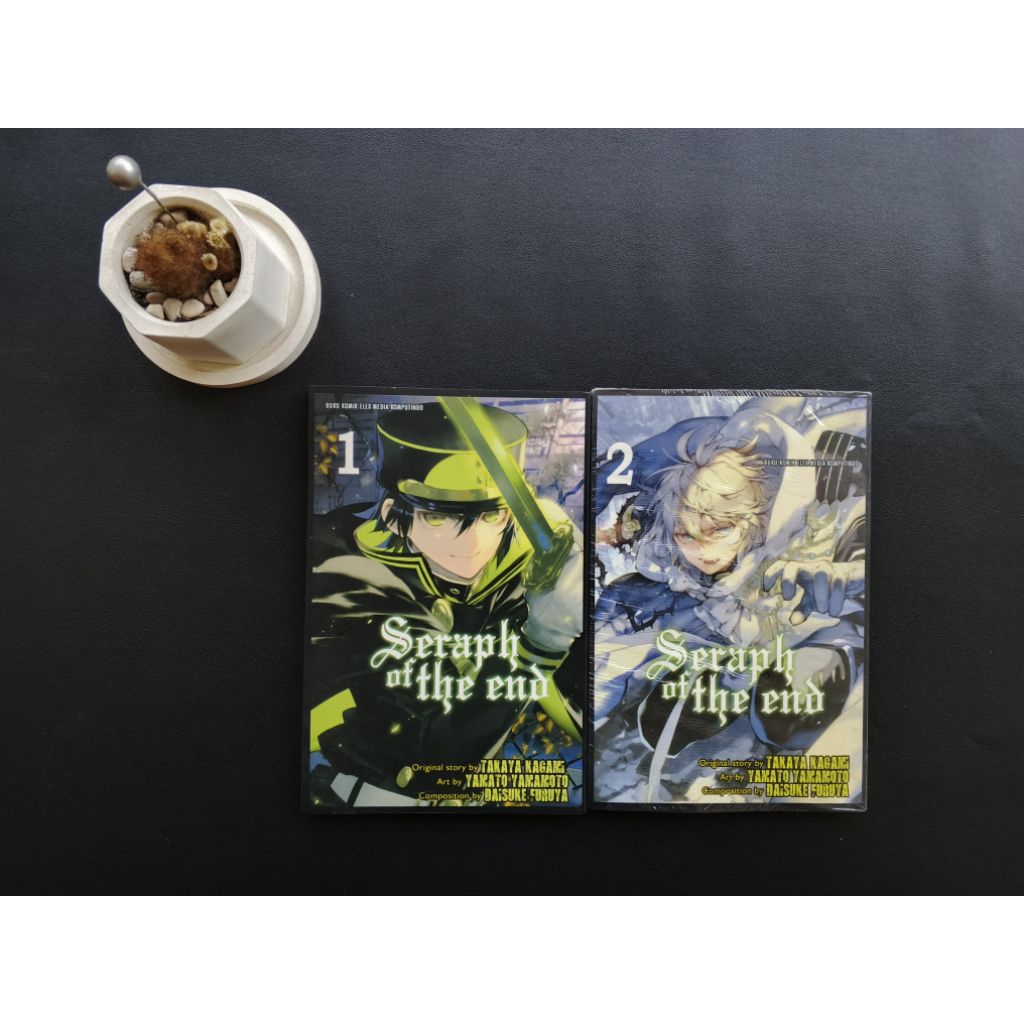 KOMIK-SERAPH OF THE END VOL 1 (LEPAS SEGEL) & VOL 2 (NEW ITEM)