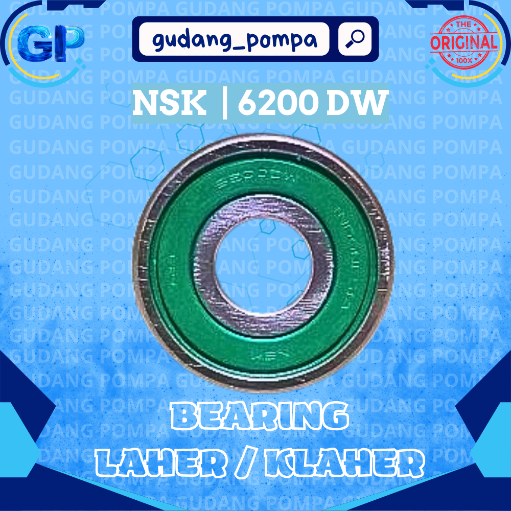 Bearing / Klaher 6200 DW NSK ORIGINAL