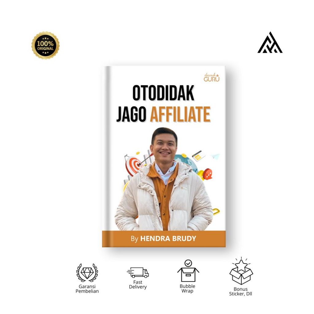 Buku Otodidak Jago Affiliate By Hendra Brudy - AHS STORE
