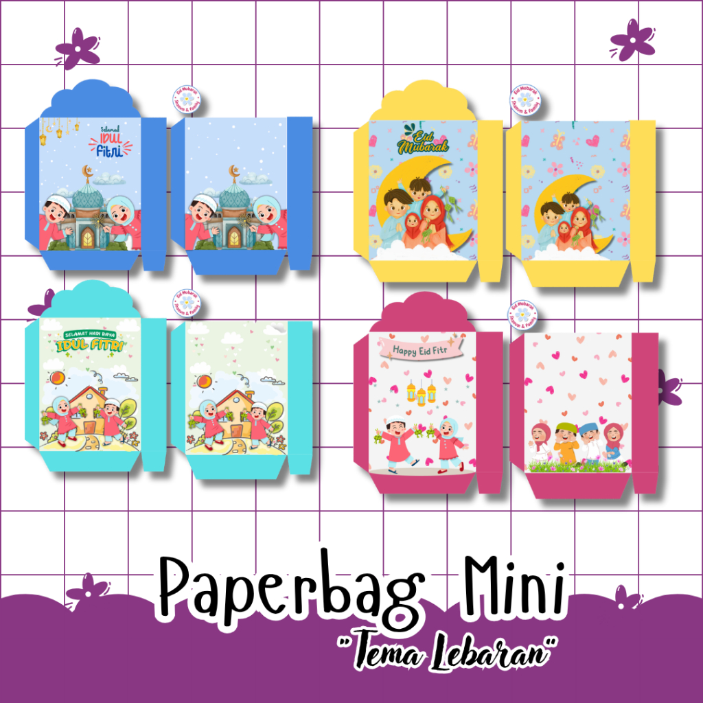 

meliarsdna.craft〡Amplop Lebaran Custom〡Tema Paper Bag 〡Bisa Request Tulisan