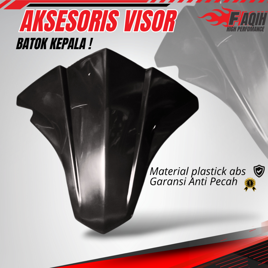 Visor Vario 110 Fi / Esp / Karbu Windshield Depan Batok Kaca Vario 110 Fi / Esp / Karbu Plastick Abs