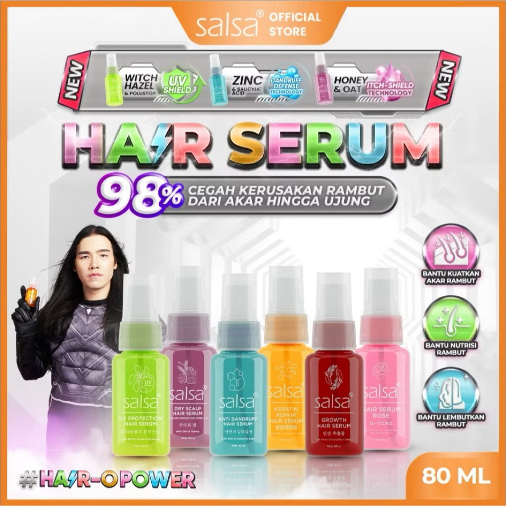 SALSA Hair Serum - Serum Rambut - Vitamin Rambut