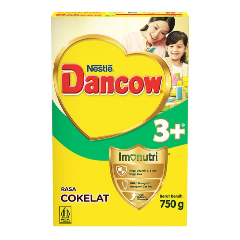 

Nestle Dancow 3+ Susu Bubuk Pertumbuhan Anak 3+5 Tahun Coklat 750 g