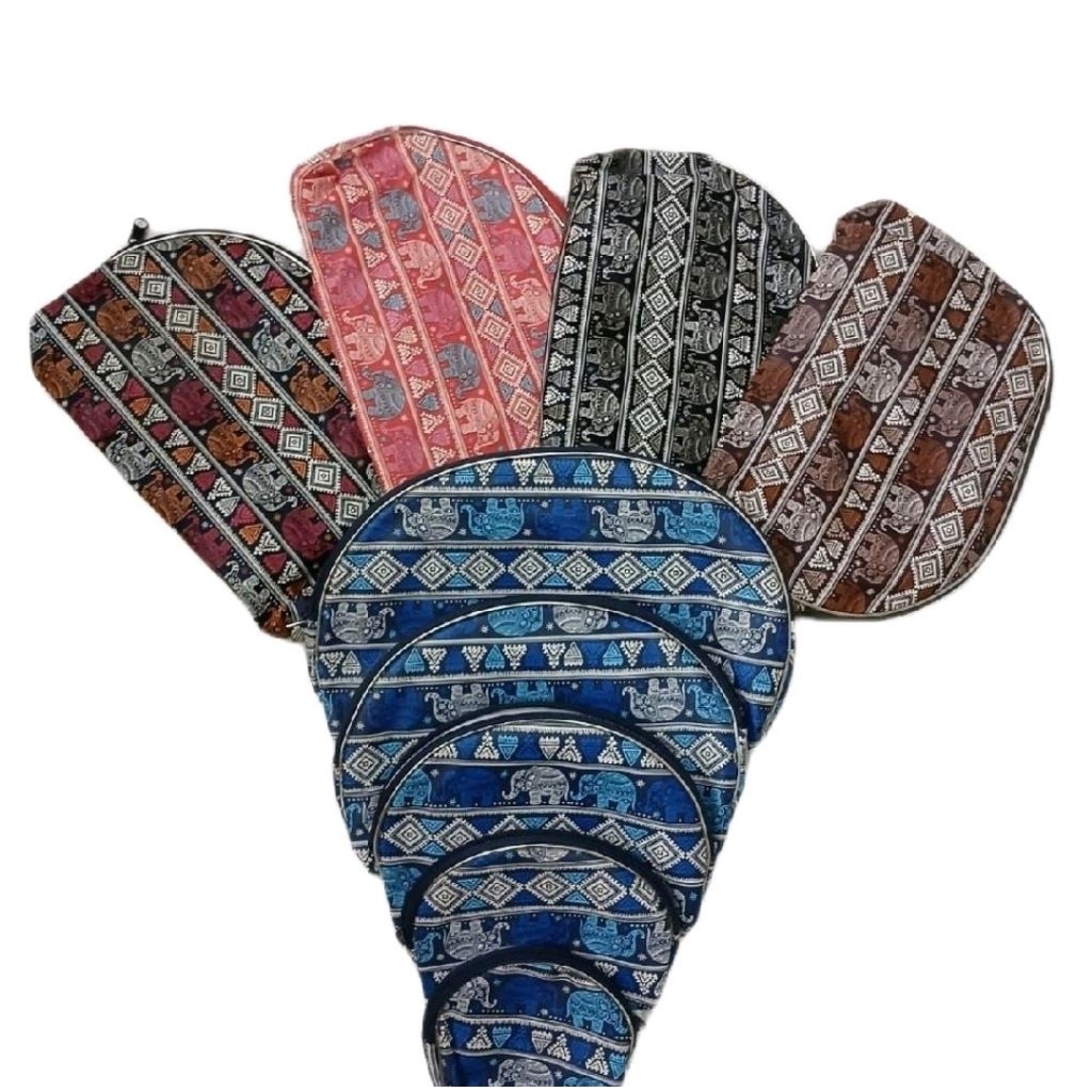 Dompet souvenir thailand 5in1 merchandise pouch Thailand dompet set