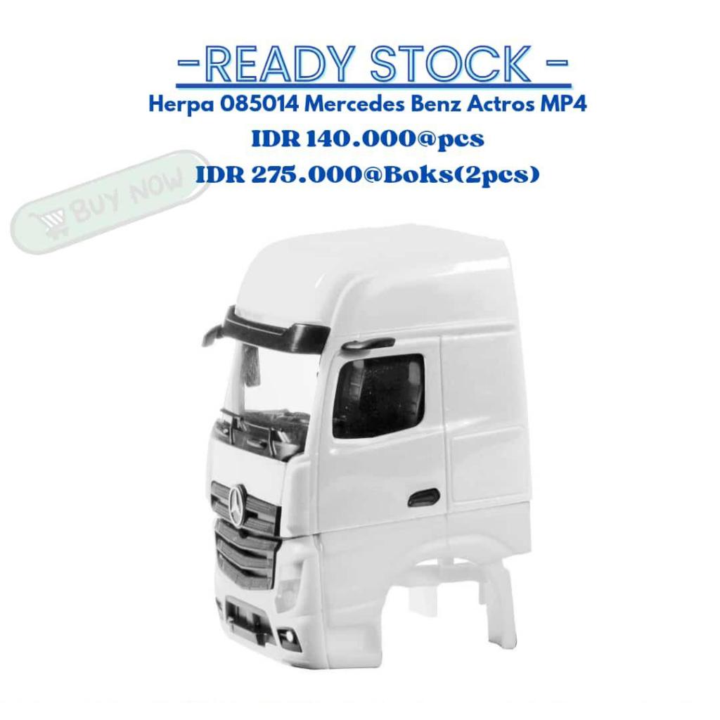 Herpa 085014 Mercedes Benz Actros MP4 1/87 Scale