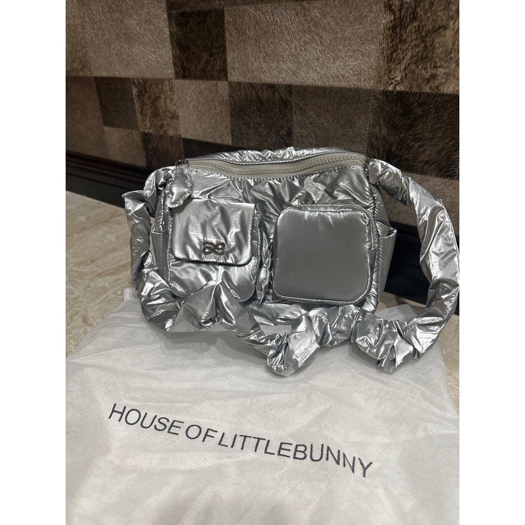 littlebunny silver bag